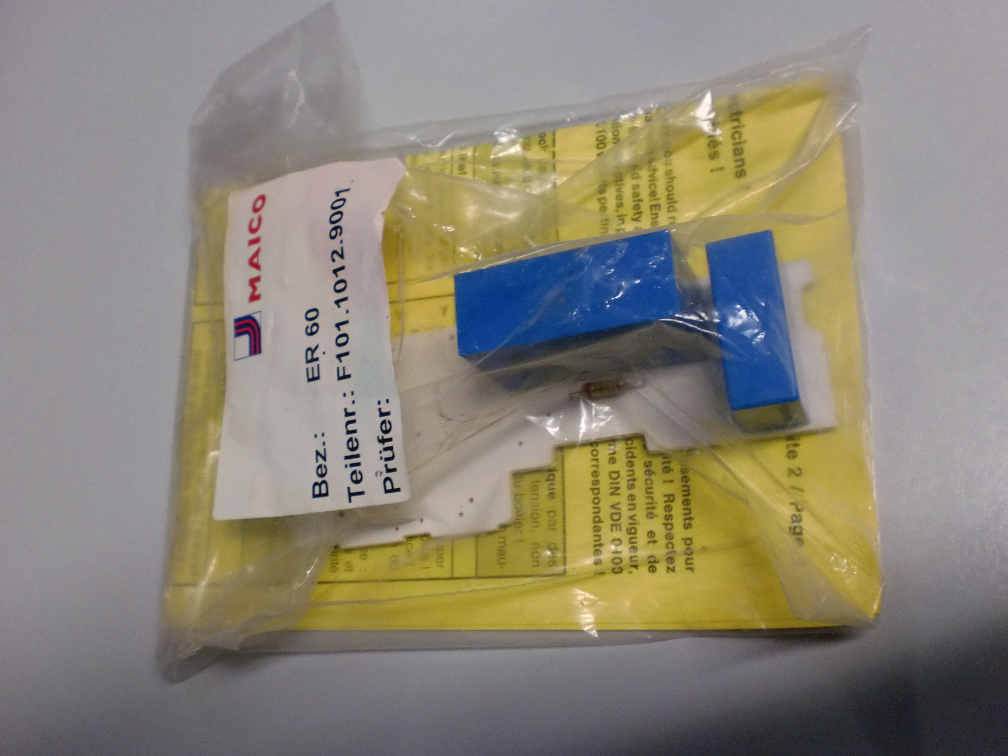 Maico ER 60 Platine F101.1212.9001 Ersatzplatine