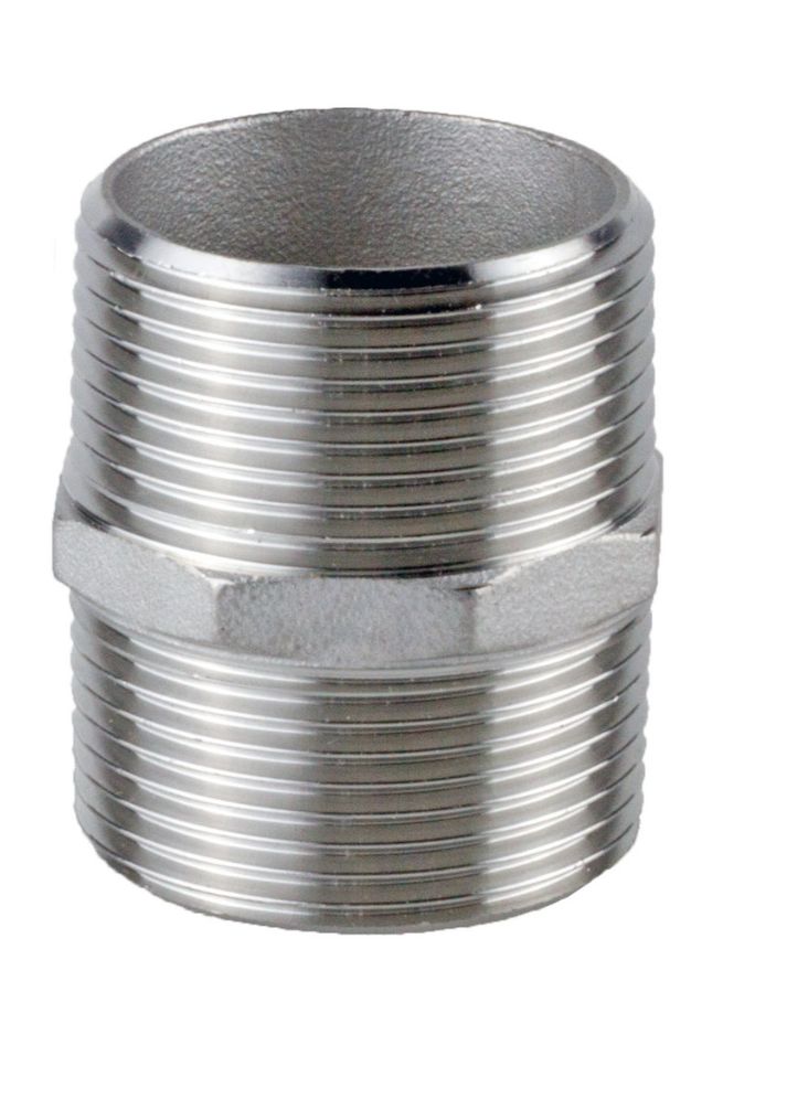 Doppelnippel V4A Edelstahl DN32 1 1/4" beidseitig