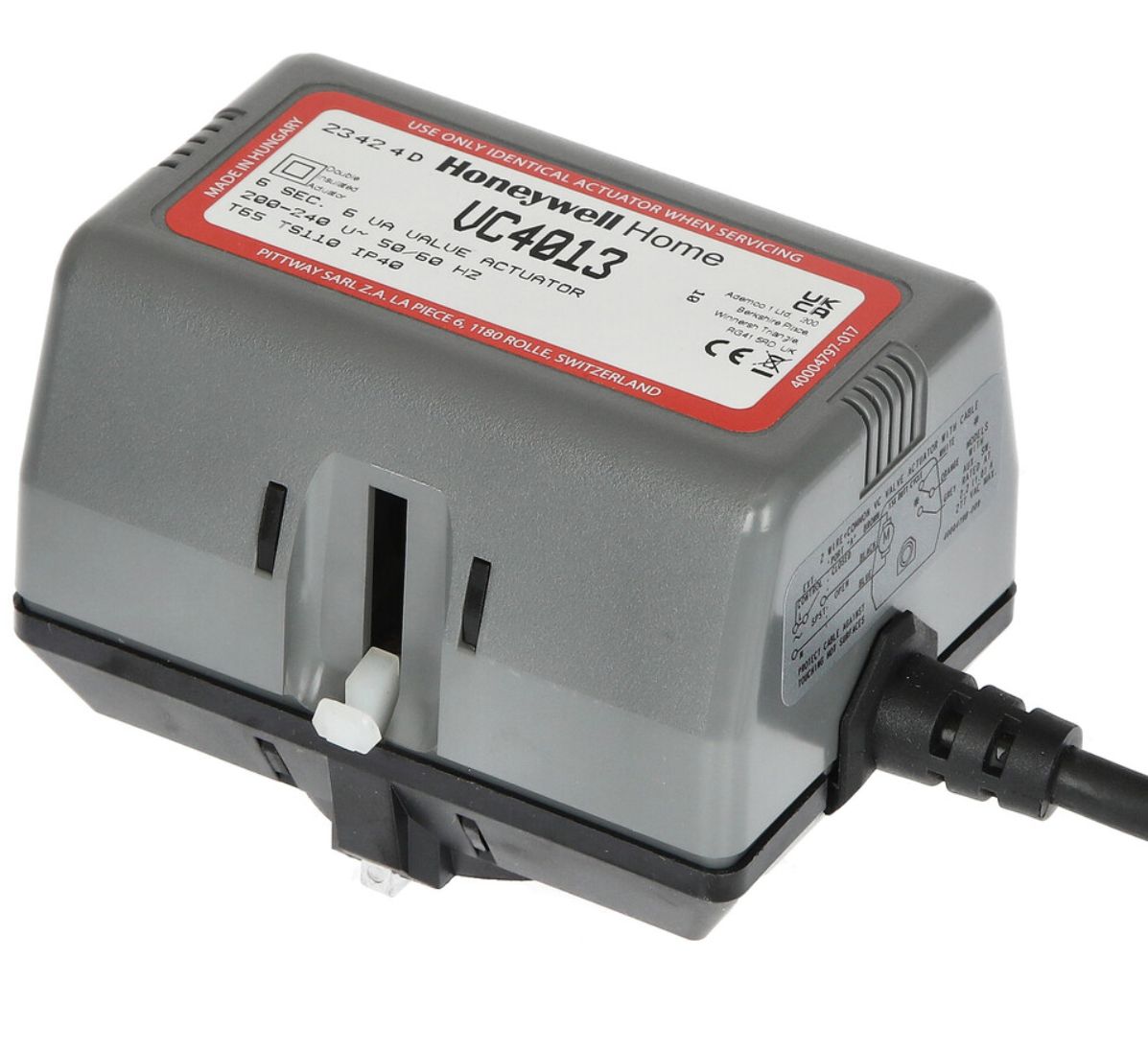 Honeywell VC4013 Antrieb 230V mit festen Anschlusskabel