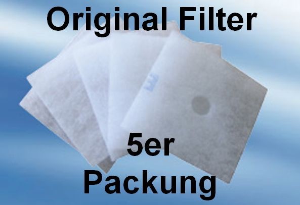 5 Stück - Maico Ersatz Filtermatten ZF60/100 für ER Modelle 60 u
