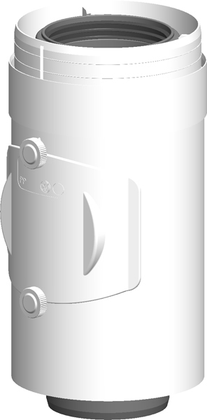 ATEC Kontrollrohr 60 / 100 konzentrisch 0503