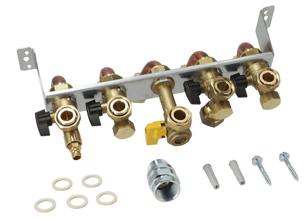 Remeha Vormontagebügel mit Absperrarmaturen Tzerra ACE-Matic für DS Geräte 7828130