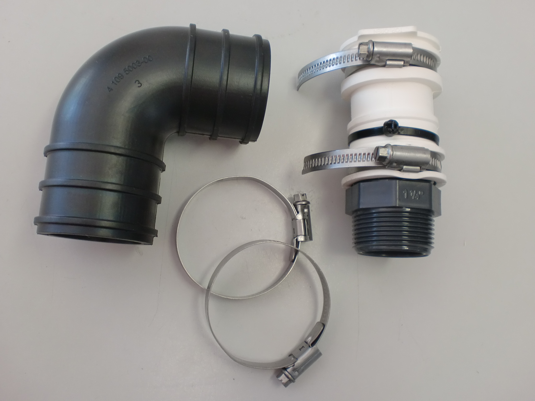 Conel FLOW Druckanschlussbogen Set m.Bogen/Schellen/Rückschlagklappe f.Box 62665337