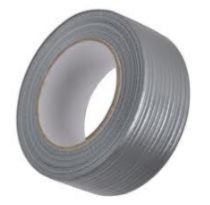 1Rolle Gewebeklebeband 50(48)x50m Panzertape silbergrau (10m=0,72€)